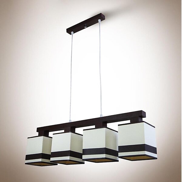 Lampadario a sospensione con filo GRANADA 4xE14/40W/230V