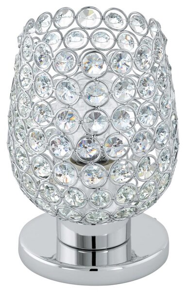Eglo 94899 - Lampada da tavolo di cristallo BONARES 1 1xE27/60W/230V