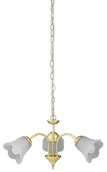 Rabalux 7233 - Lampadario a sospensione con catena RAFAELLA 3xE14/40W/230V