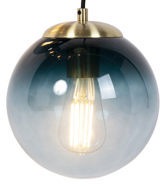 Lampada a sospensione smart ottone 7 luci incl. WiFi ST64 - Pallon