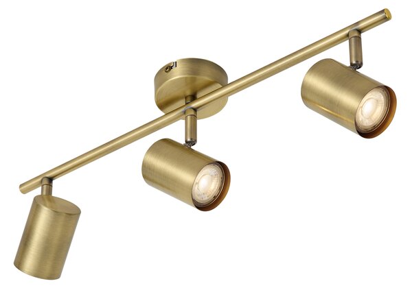 Faretto moderno bronzo orientabile 3 luci - Jeana