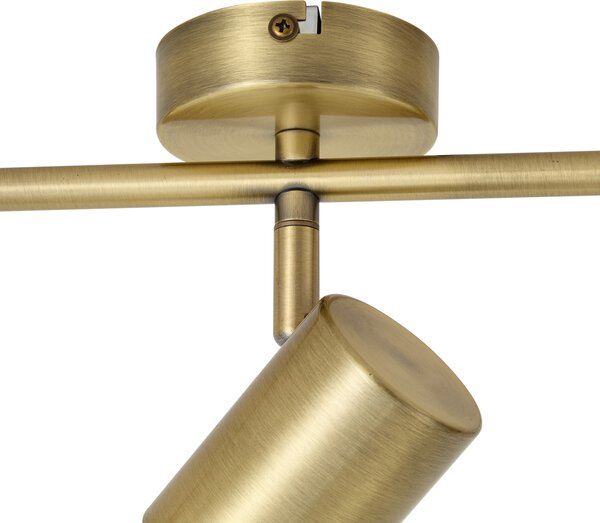 Faretto moderno bronzo orientabile 3 luci - Jeana