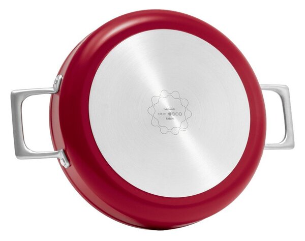 Padella con coperchio/con superficie in ceramica ø 28 cm Meda 4.0 – FABINI