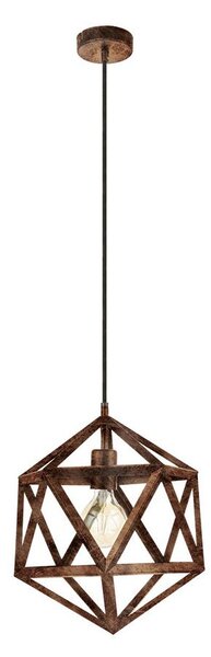Eglo 49797 - Lampada a sospensione EMBLETON 1xE27/60W/230V