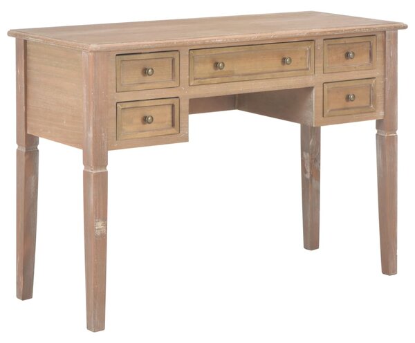 280072 Writing Desk Brown 109,5x45x77,5 cm Wood