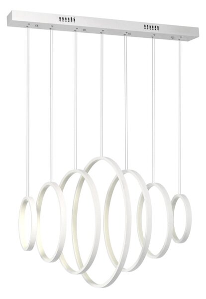Lampadario LED a sospensione con filo VERTIGO LED/86W/230V bianco