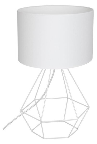 Lampada da tavolo ALMA 1xE27/60W/230V bianco
