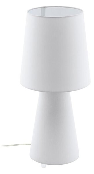 EGLO 97131 - Lampada da tavolo CARPARA 2xE27/12W/230V
