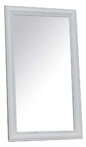 Specchio in legno di paulownia shabby chic 50x85