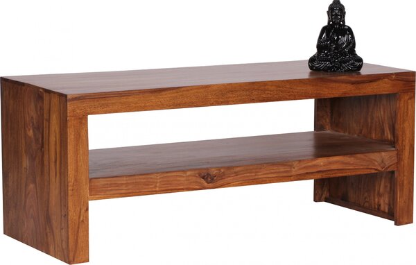 Wohnling Durban Tavolino in legno massiccio di Sheesham 110 x 45 cm; WL1.202