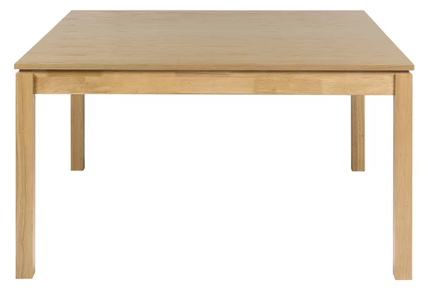 Tavolo da pranzo quadrato in legno chiaro L140 cm SYLVA