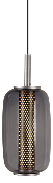 Lampada a sospensione ANTIDARK, Midnight, dimmerabile, Grigio, Soggiorno, Vetro, Design