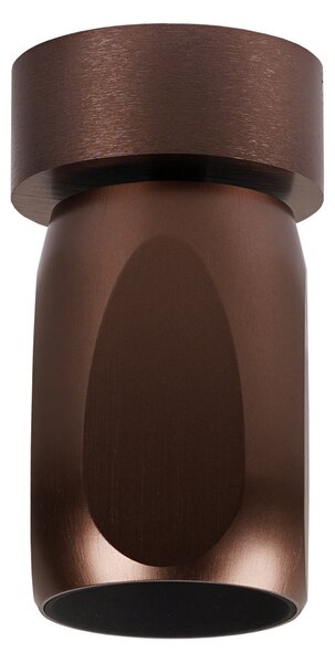 Plafoniera ANTIDARK, Facet W70, dimmerabile, Marrone / Ruggine, Corridoio, Metallo, Moderno