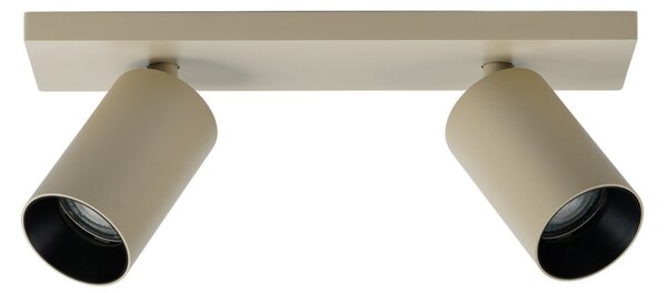 Plafoniera ANTIDARK, SpotOn2, dimmerabile, Beige, Soggiorno, Metallo, Moderno