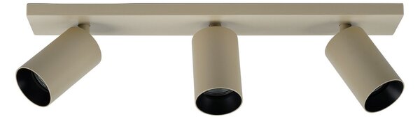 Plafoniera ANTIDARK, SpotOn3, dimmerabile, Beige, Soggiorno, Metallo, Moderno