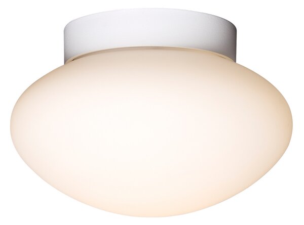 Plafoniera ANTIDARK, Mushroom, dimmerabile, Bianco, Corridoio, Vetro, Moderno