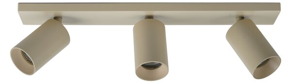 Plafoniera ANTIDARK, SpotOn3, dimmerabile, Beige, Soggiorno, Metallo, Moderno