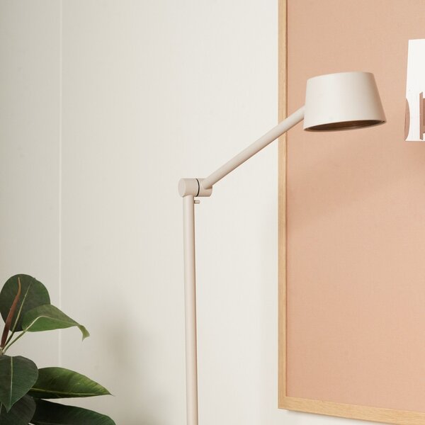 Lampade da tavolo ANTIDARK, Direction T1, dimmerabile, Grigio, Studio / Ufficio, Metallo, Moderno
