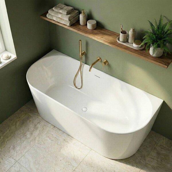 Vasca Bagno A Parete CAPRI SLIM 150cm