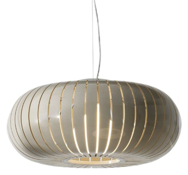 Lampada a sospensione Kartell, Teresa, Grigio, Soggiorno, Plastica, Design