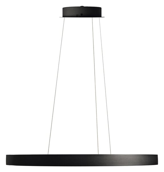 Lampada a sospensione ANTIDARK, Gloria, dimmerabile, Nero, Sala da pranzo, Metallo, Design