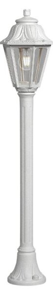 Lampioncino esterno top light asti pa110 bi e27 led ip55 resina - Top Light