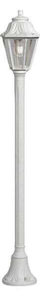 Lampioncino esterno top light asti pa140 bi e27 led ip55 resina - Top Light