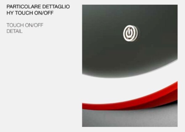 Specchio applique gea luce krizia ap fkrav1 led touch dimmerabile - Gea Luce