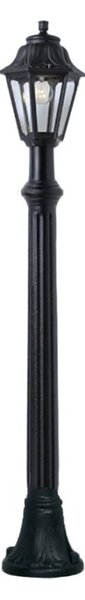 Lampioncino esterno top light asti pa140 ne e27 led ip55 resina - Top Light