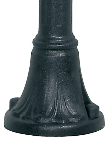 Lampioncino esterno top light asti pa110 ne e27 led ip55 resina - Top Light