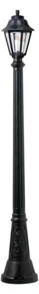 Lampioncino esterno top light asti pa182 e27 led ip55 resina - Top Light