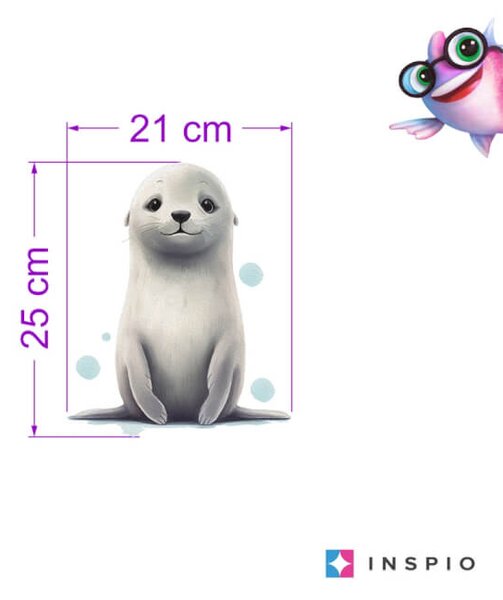 Adesivi con animali - Foca