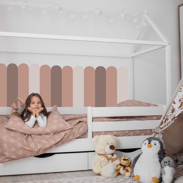 Adesivo murale Arco - Blush Vibe (polvere romantica)