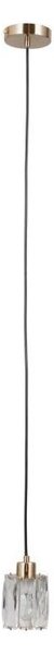 ITALUX PND-40813-1-HBR - Lampadario a sospensione TORNO con cavo 1xE14/40W/230V, dorato