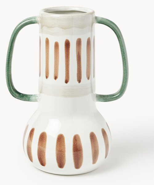 Vaso dipinto a mano Lise, alt. 30 cm