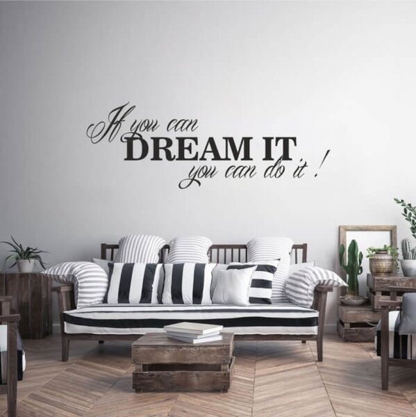 Adesivo da parete - Dream it