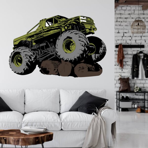 Adesivo da parete - Monster Auto!