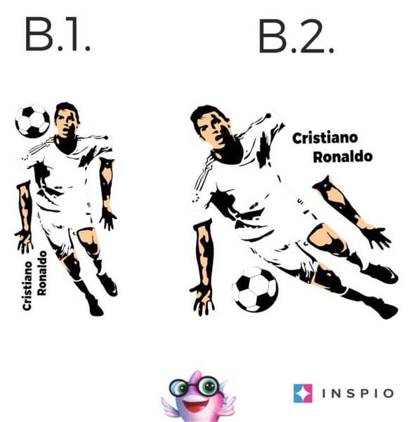 Cristiano Ronaldo - adesivo