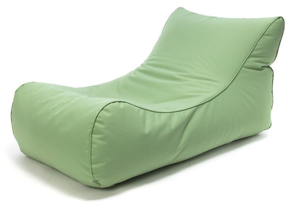 Pouf poltrona sacco chaise longue da esterno pouf a sacco lettino in poliestere waterproof