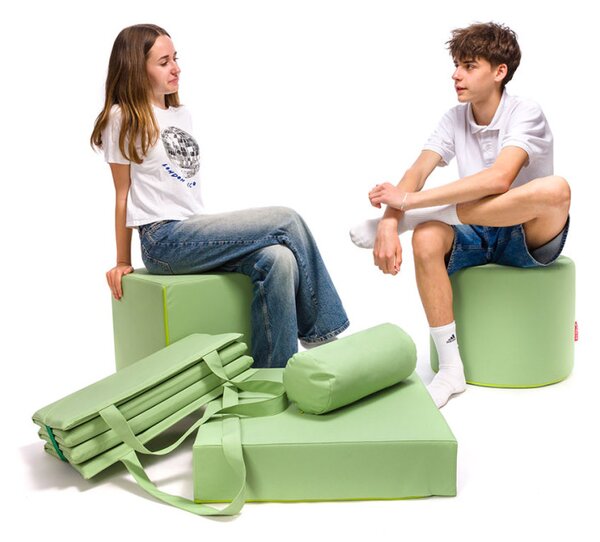 Pouf poltrona sacco oscar in poliestere outdoor