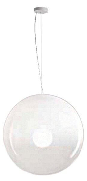 Lampadario vetro soffiato perenz moon 8500 b 50 e27 led bianco - Perenz