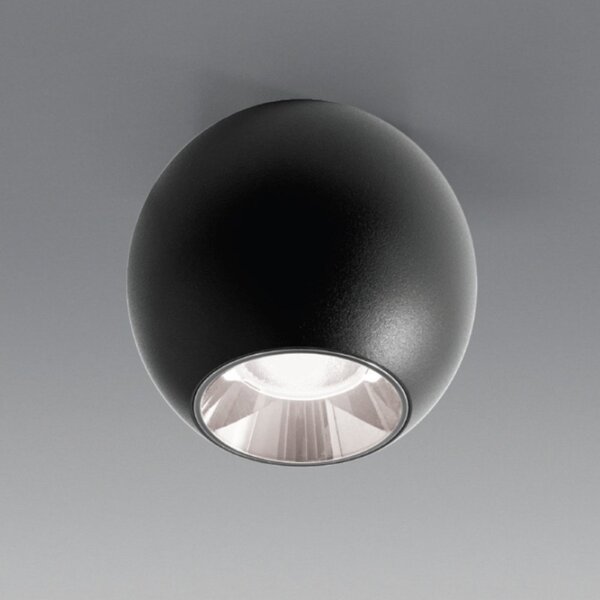 Plafoniera moderna gea led gpl391 led alluminio nero - Gea Led