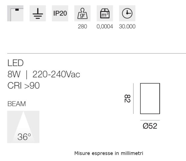Plafoniera moderna gea led gpl402 led alluminio argento - Gea Led