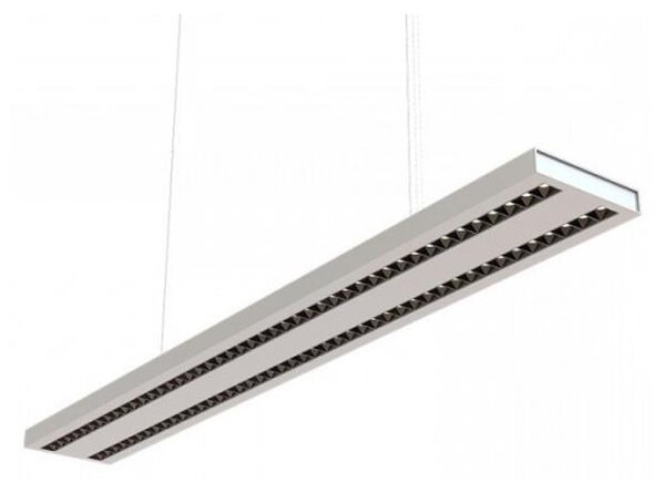 Lampadario LED a sospensione con filo dimmerabile SAMSUNG CHIP LED/60W/230V 4000K argento