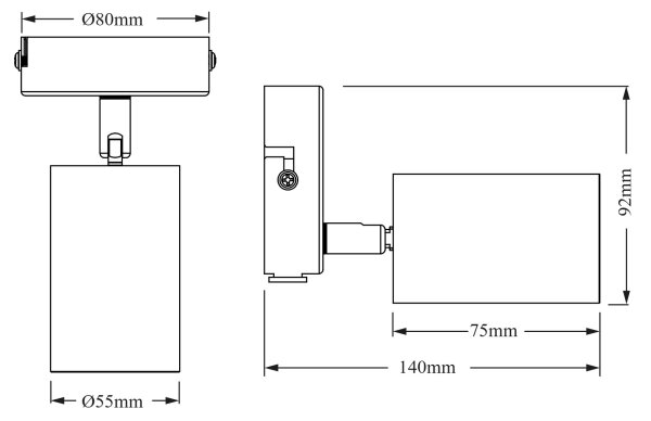 Osram - Faretto ELEMENTAL 1xGU10/6W/230V