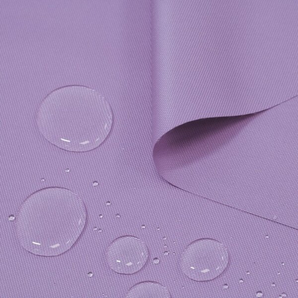 Tessuto impermeabile viola chiaro, altezza 160 cm MIG30