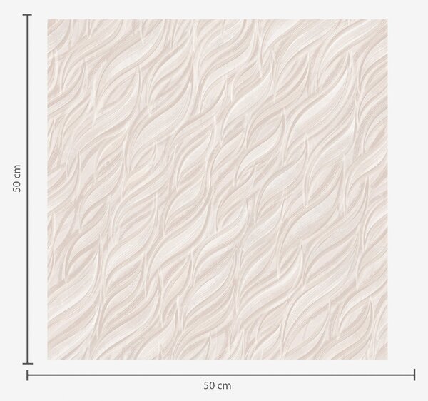 Carta da parati Pennellate materiche, beige caldo, Parati astratta classici, a00688 : Uwalls.it