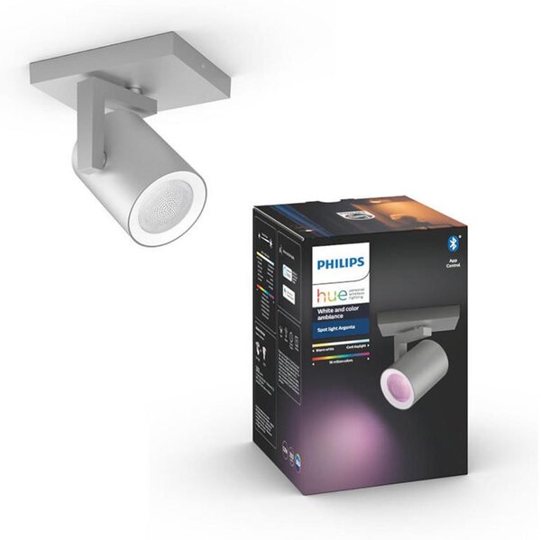 Philips 50621/48/P7 - LED RGBW Faretto Hue ARGENA 1xGU10/5,7W/230V
