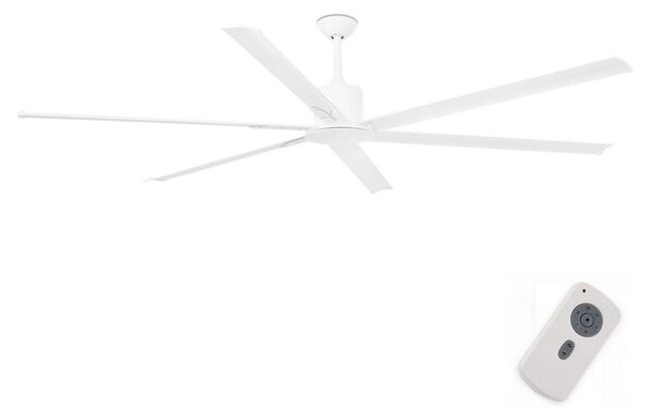 FARO 33461 - Ventilatore da soffitto ANDROS bianco