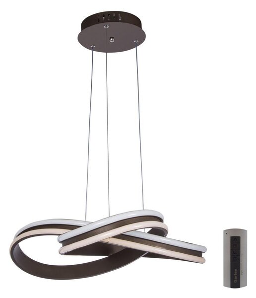 Lampadario a sospensione con filo LED dimmerabile LED/96W/230V diametro 54 cm + telecomando